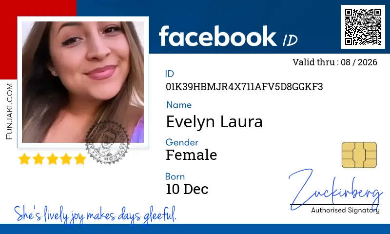 Facebook ID Card