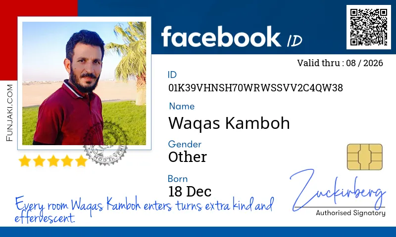 Facebook ID Card