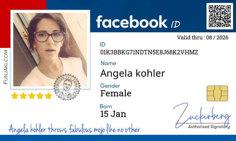 Facebook ID Card