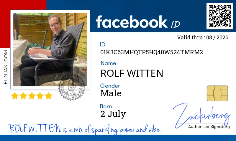 Facebook ID Card