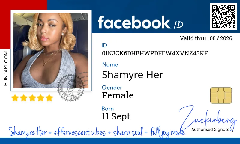 Facebook ID Card
