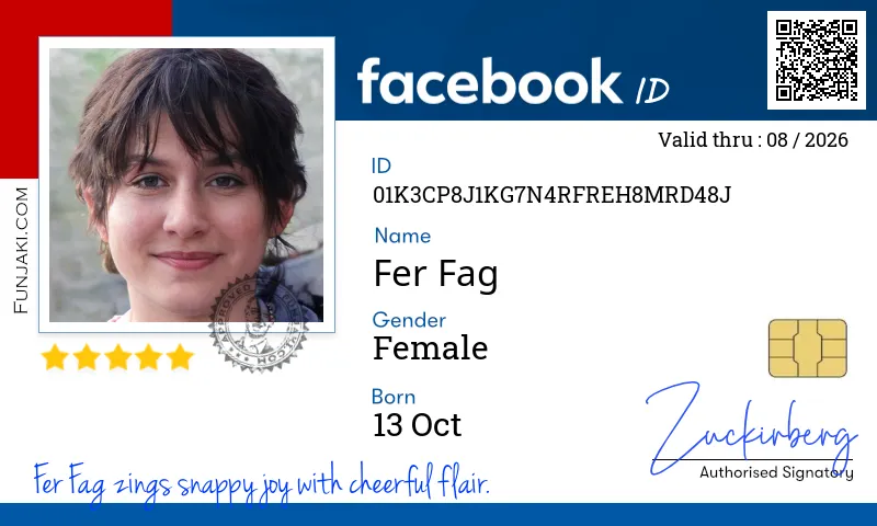Facebook ID Card