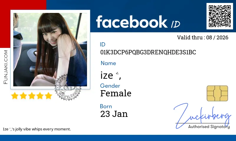 Facebook ID Card