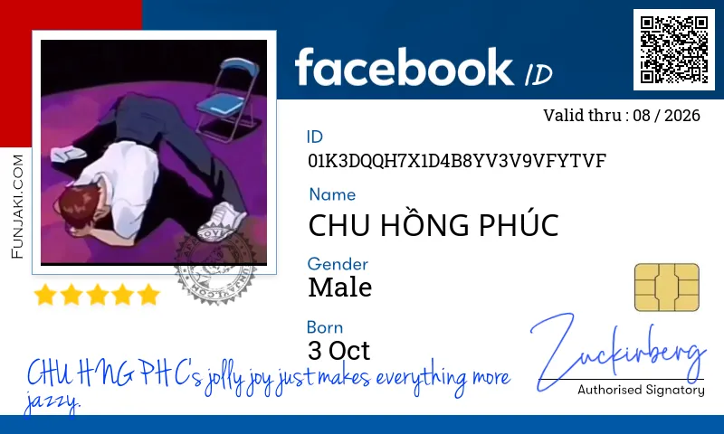 Facebook ID Card