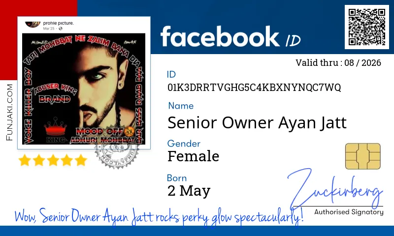 Facebook ID Card