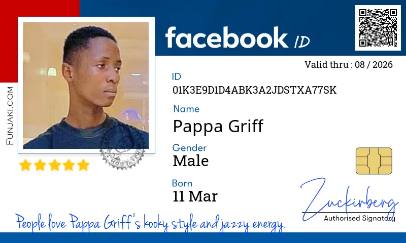 Facebook ID Card