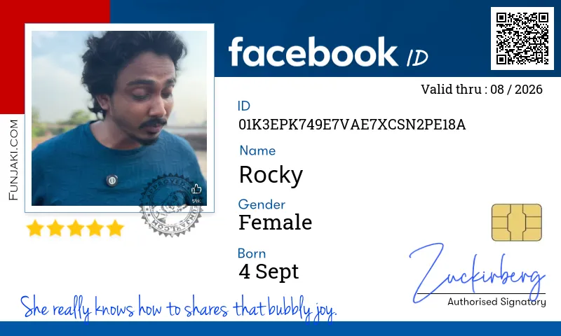 Facebook ID Card
