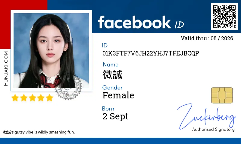 Facebook ID Card