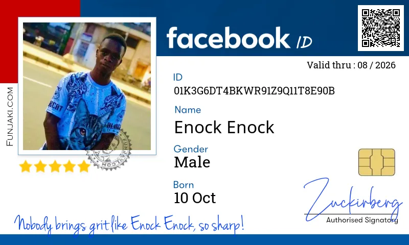 Facebook ID Card