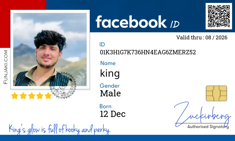 Facebook ID Card
