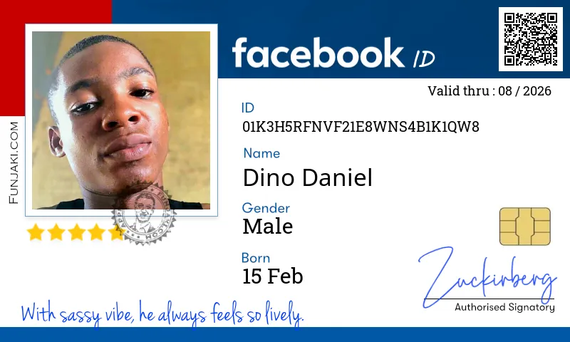 Facebook ID Card