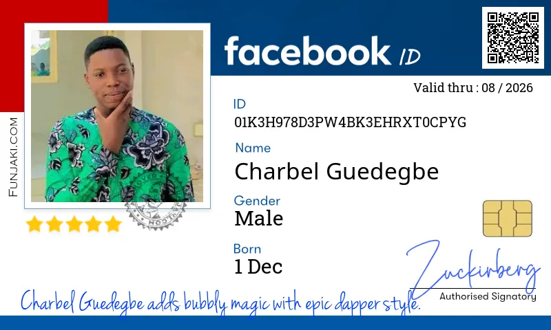 Facebook ID Card