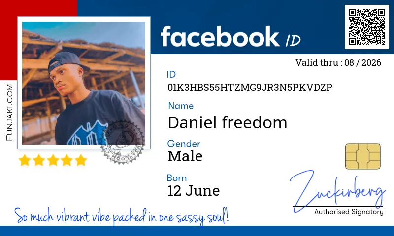 Facebook ID Card