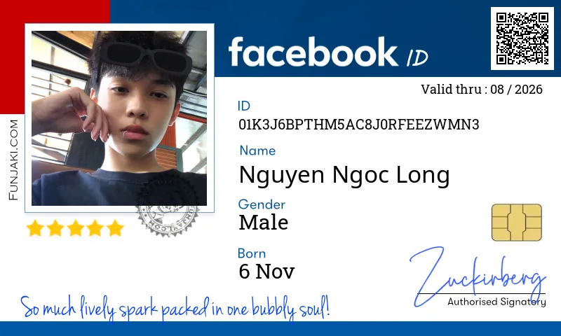 Facebook ID Card