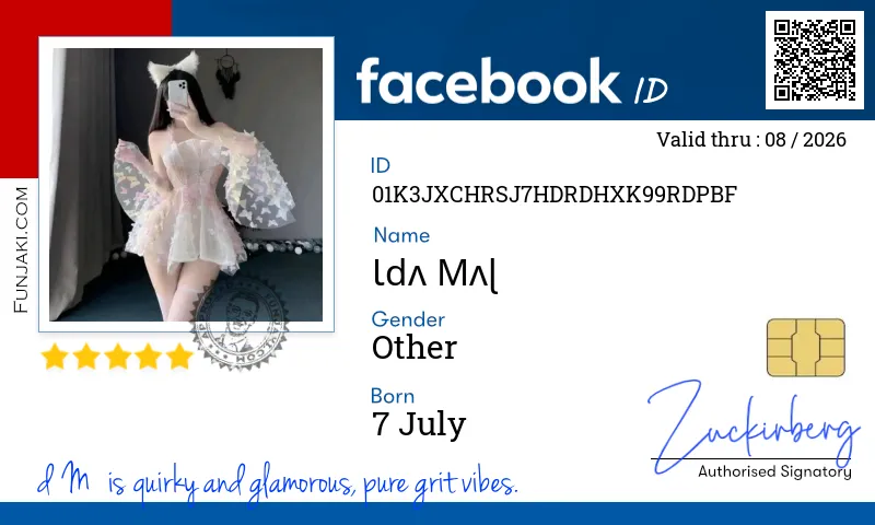 Facebook ID Card