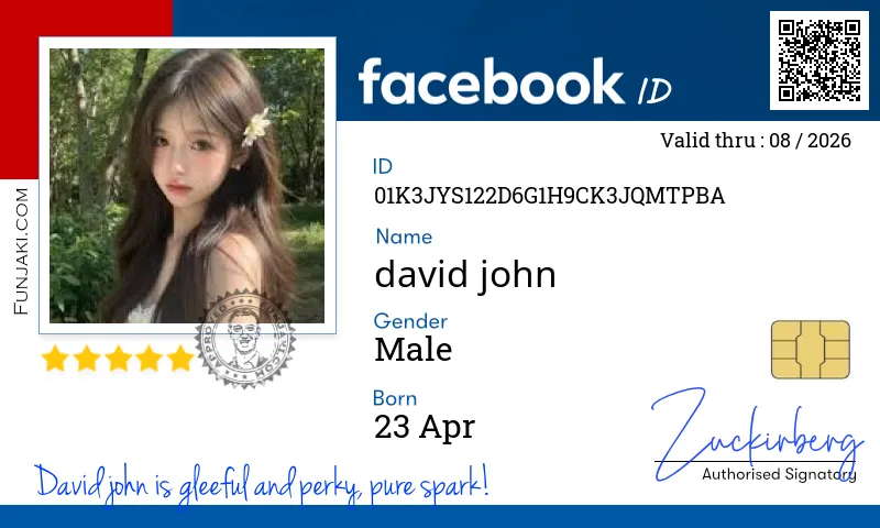 Facebook ID Card