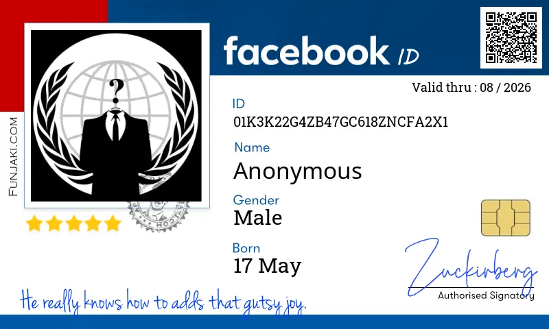 Facebook ID Card
