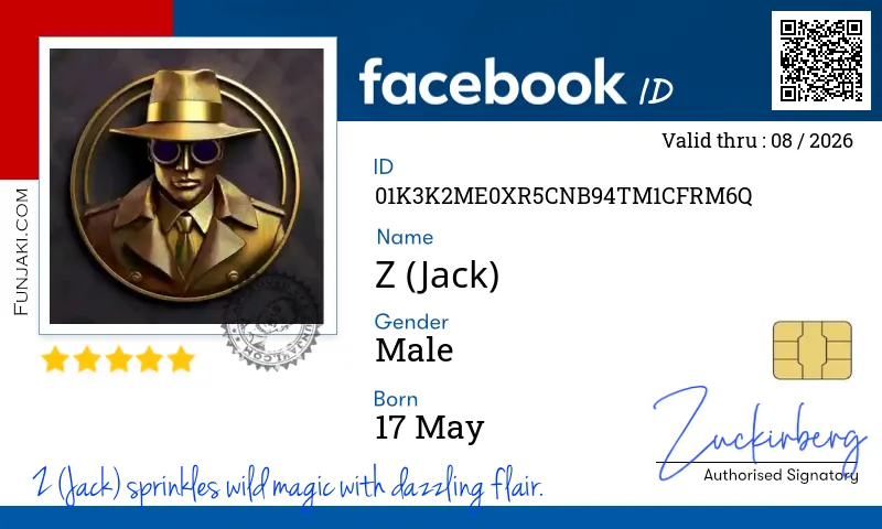 Facebook ID Card