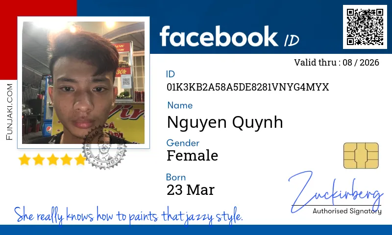Facebook ID Card