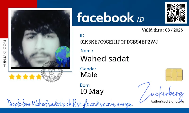 Facebook ID Card