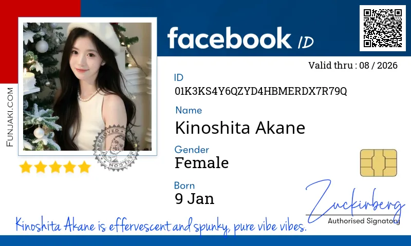 Facebook ID Card