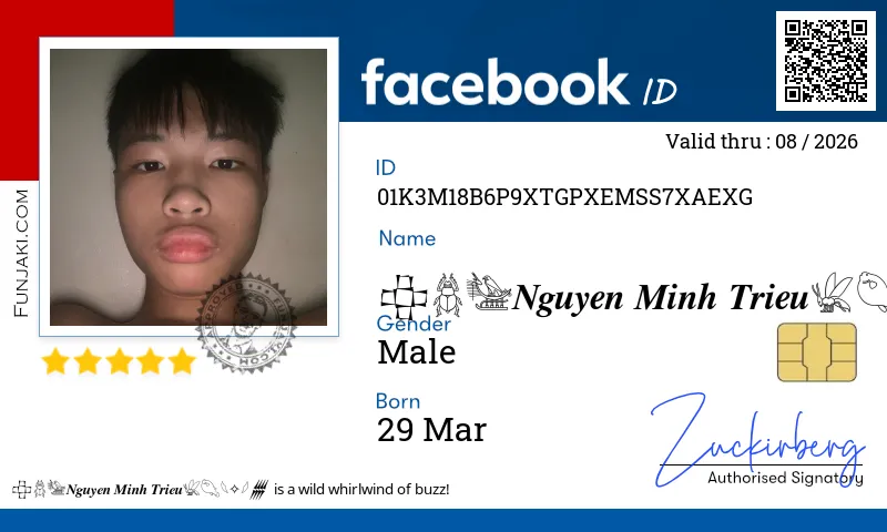 Facebook ID Card