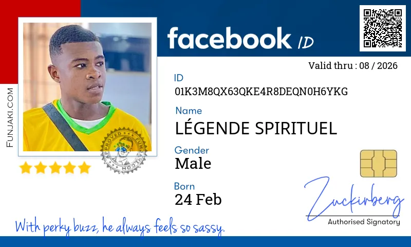 Facebook ID Card