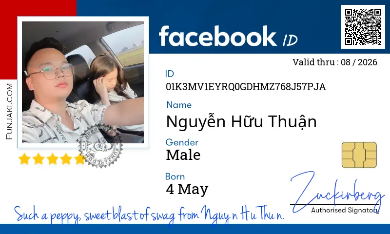 Facebook ID Card