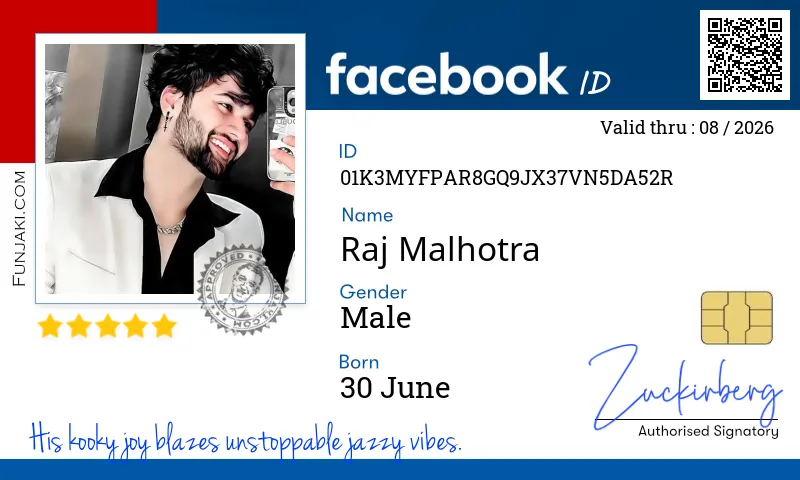 Facebook ID Card