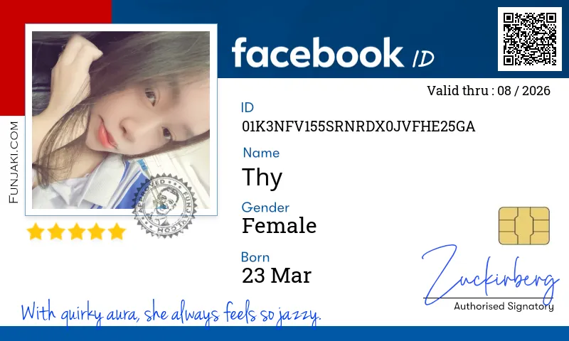 Facebook ID Card