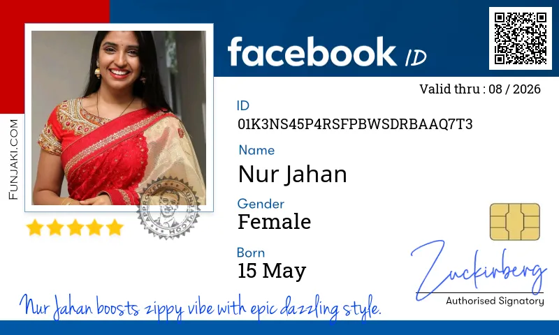 Facebook ID Card