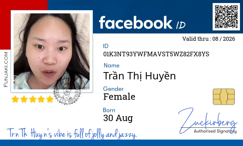 Facebook ID Card