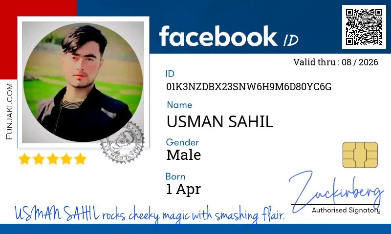Facebook ID Card