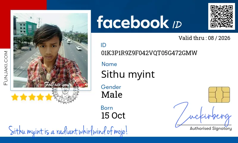 Facebook ID Card