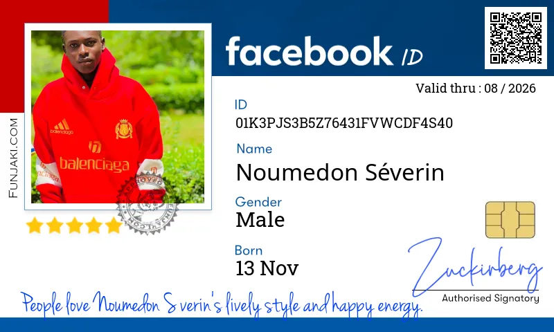 Facebook ID Card