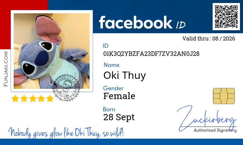 Facebook ID Card