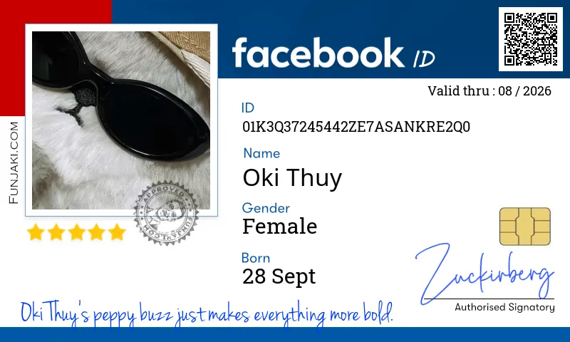 Facebook ID Card