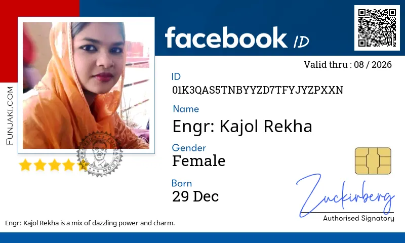 Facebook ID Card
