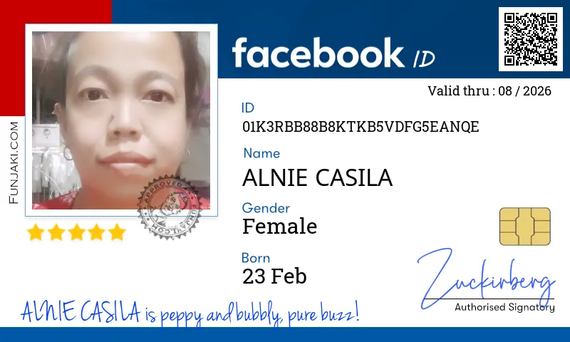 Facebook ID Card