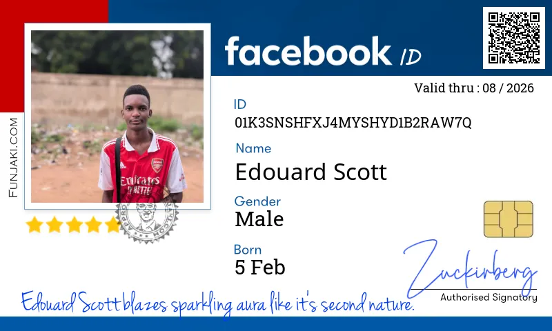 Facebook ID Card