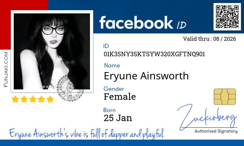 Facebook ID Card