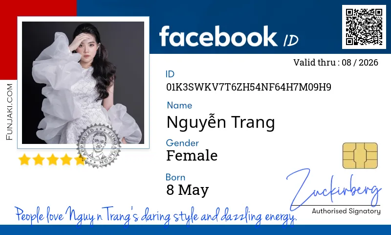 Facebook ID Card