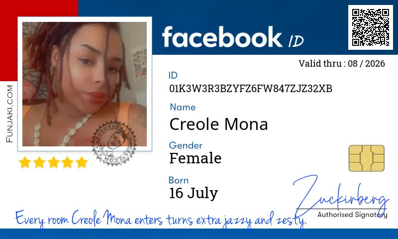 Facebook ID Card