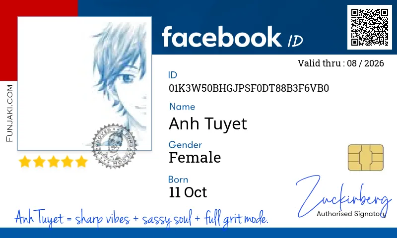 Facebook ID Card