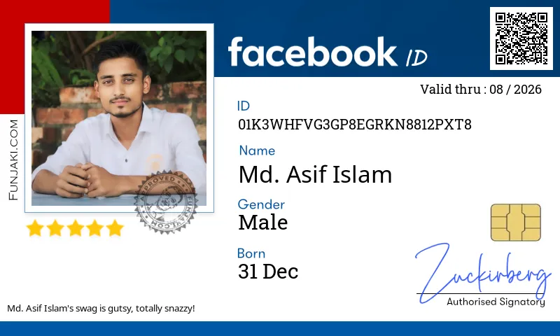 Facebook ID Card