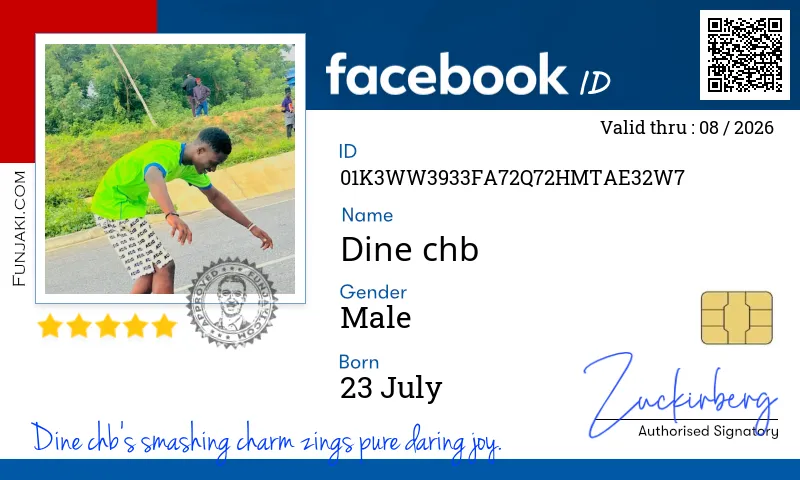 Facebook ID Card