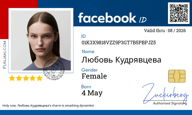 Facebook ID Card