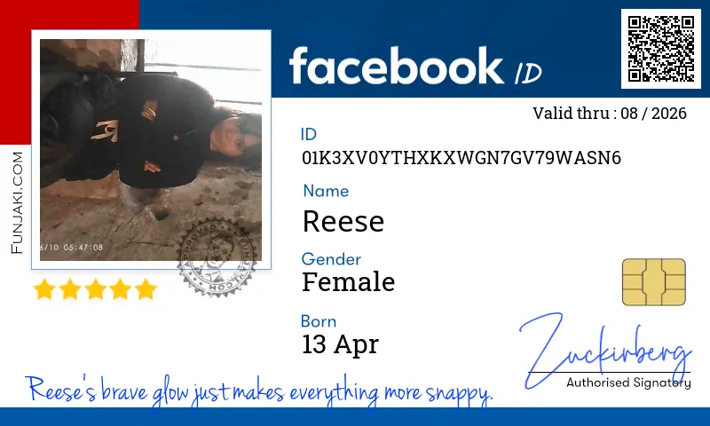 Facebook ID Card
