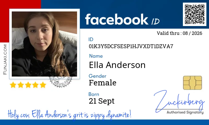 Facebook ID Card