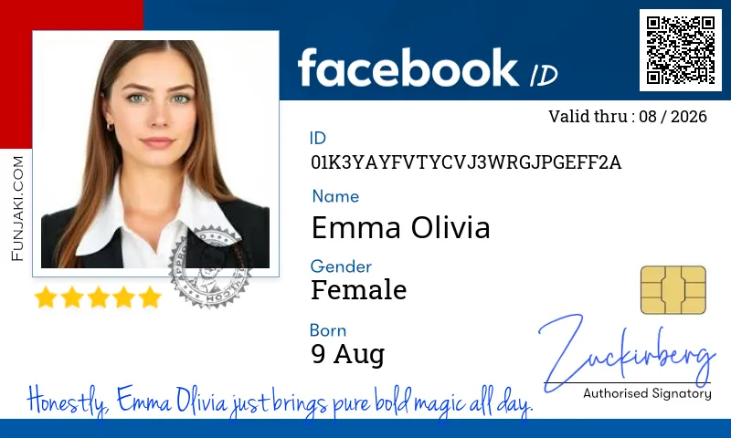 Facebook ID Card